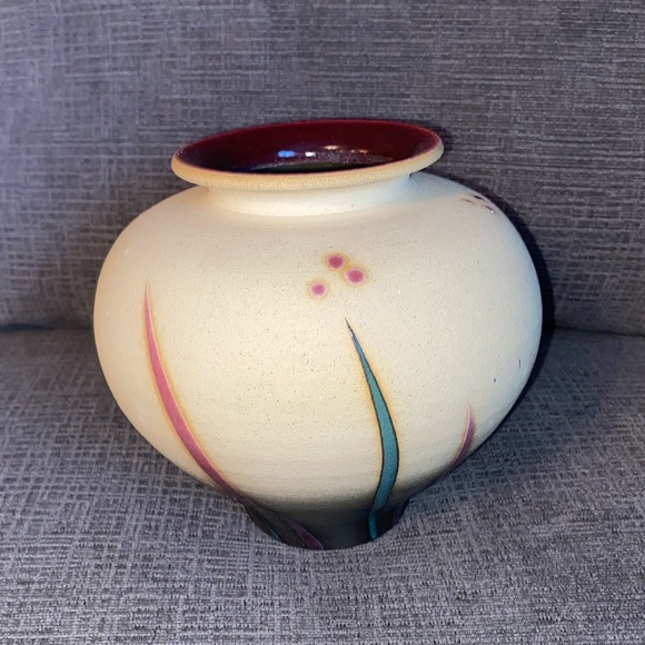 Vtg Michael Cho Contemporary Studio Pottery Vase - Picture 2 of 8